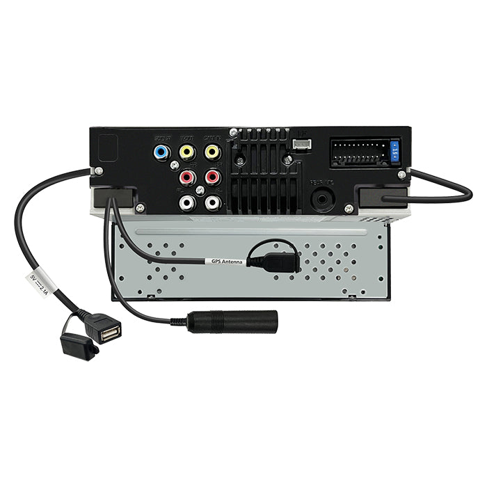 JVC KW-M593BT 2-DIN-radio med CarPlay och Android Auto