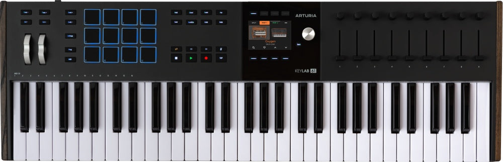 ARTURIA KeyLab 61 Mk3 MIDI-klaviatur (Svart)
