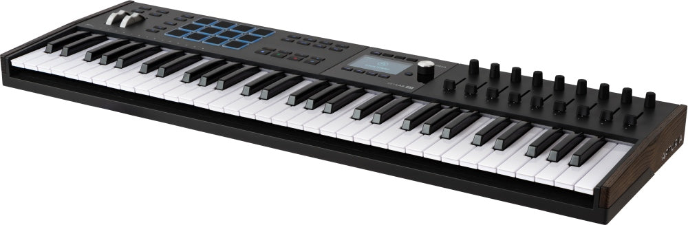 ARTURIA KeyLab 61 Mk3 MIDI-klaviatur (Svart)