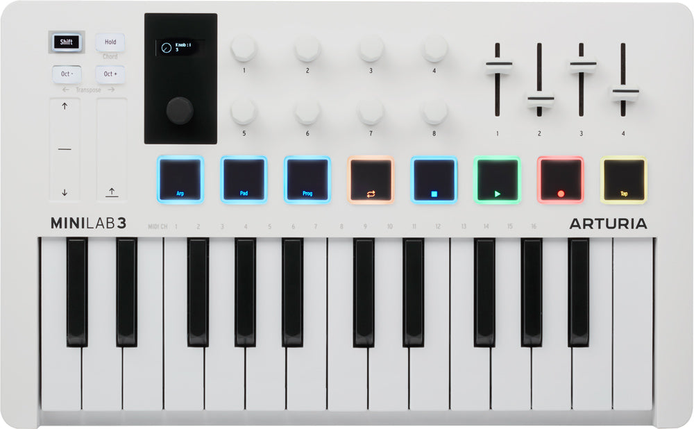 Arturia MiniLab 3 MIDI- Keyboard