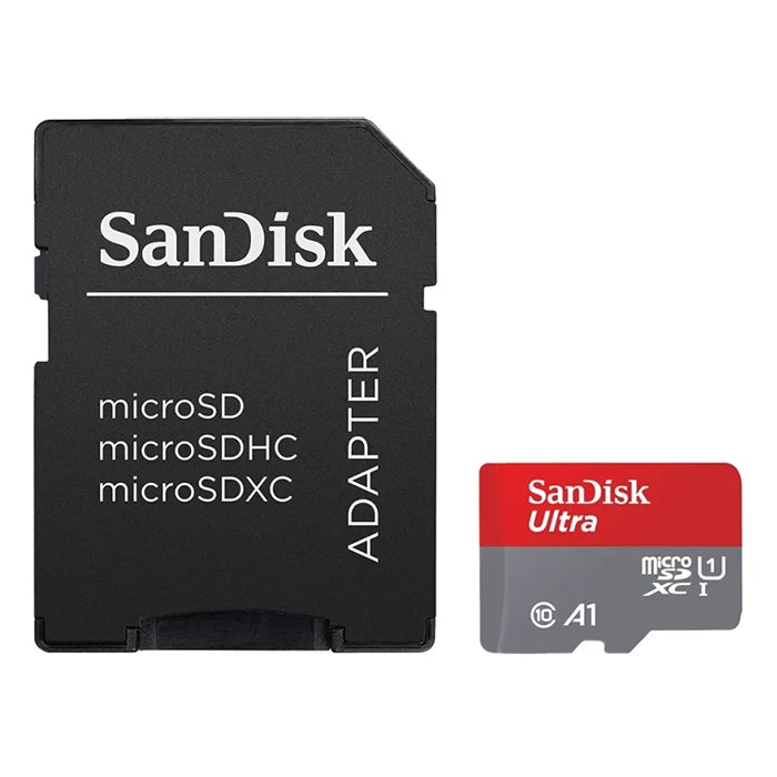 SanDisk Ultra SD-kort inkl. adapter 256 GB