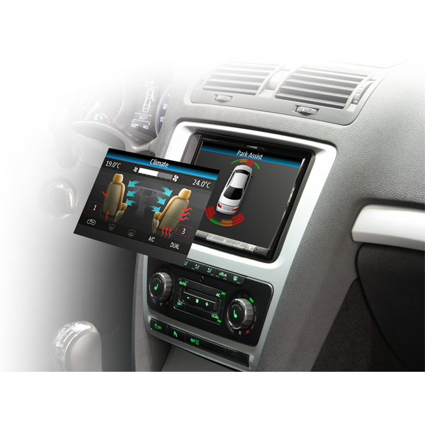 Alpine CAN till video VW (klimatstyrning)