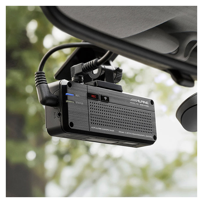 Alpine DVR-F220 dashcam med GPS