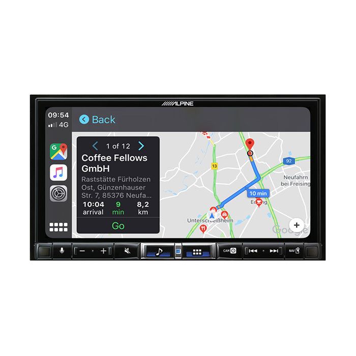 Alpine ILX-705DM trådlös Apple Carplay 2-DIN 7"