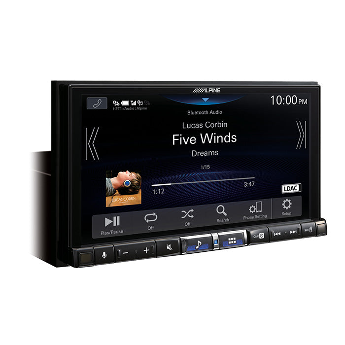 Alpine ILX-705D trådlös Apple Carplay 2-din 7"