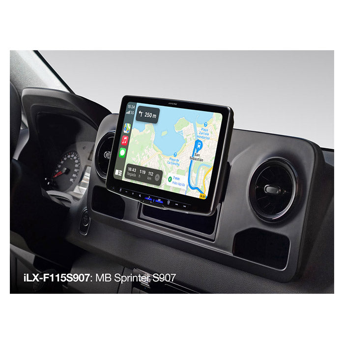 Alpine ILX-F115S907 bundle för Halo11 till Sprinter S907