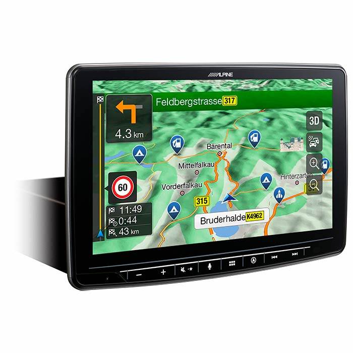 Alpine HALO9 INE-F904D Apple Carplay , Navigation, Android och Bluetooth