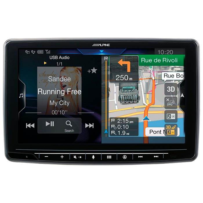 Alpine HALO9 INE-F904D Apple Carplay , Navigation, Android och Bluetooth