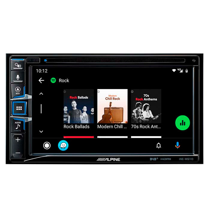 Alpine INE-W611DC 2-DIN multimediaenhet med truckkort