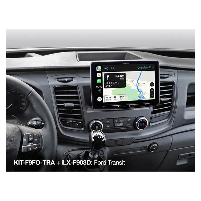 Alpine Monteringssats för Ford Transit 2018