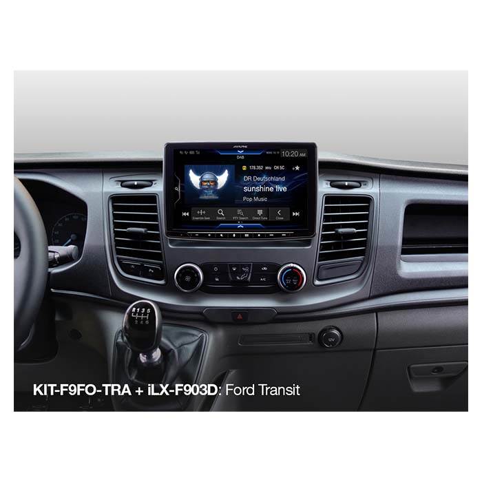 Alpine Monteringssats för Ford Transit 2018