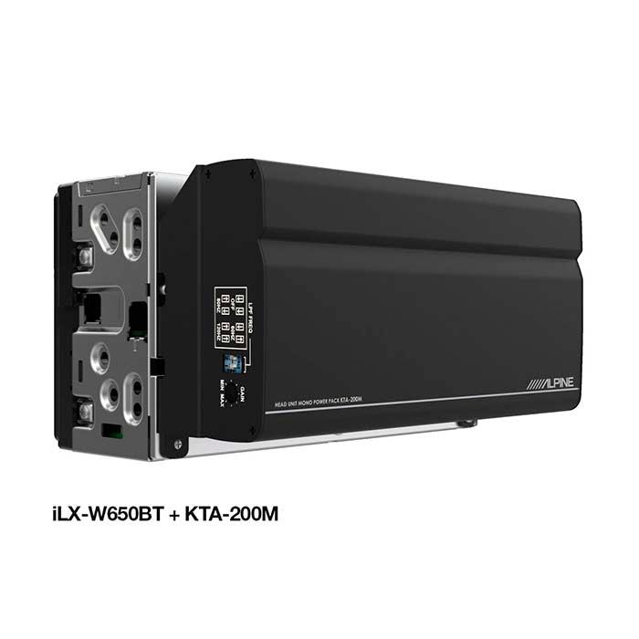 Alpine KTA-200 add-on monoförstärkare till ilx-w650bt