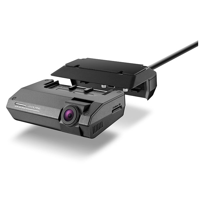 Alpine DVR-F790 dashcam-kit med 2 sidokameror
