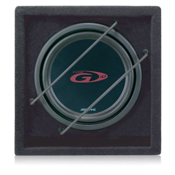 Alpine 10" subwoofer basreflexsystem - SBG-1044BR
