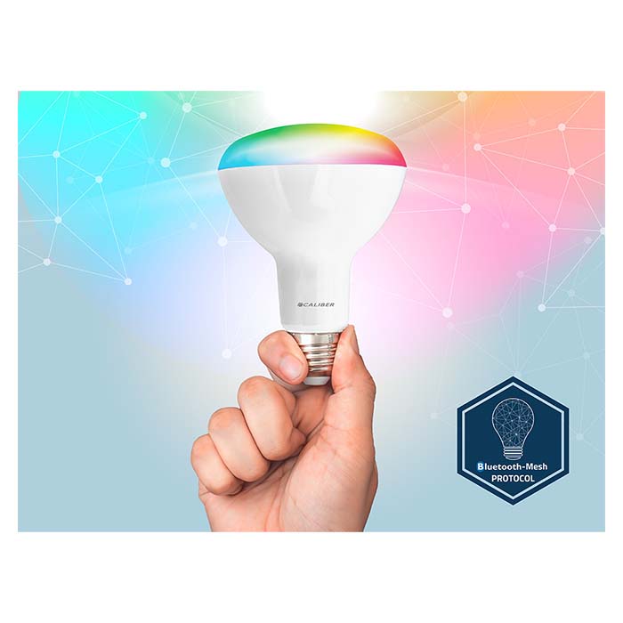 Caliber BR30 smart home LED-lampa vit/multicolor