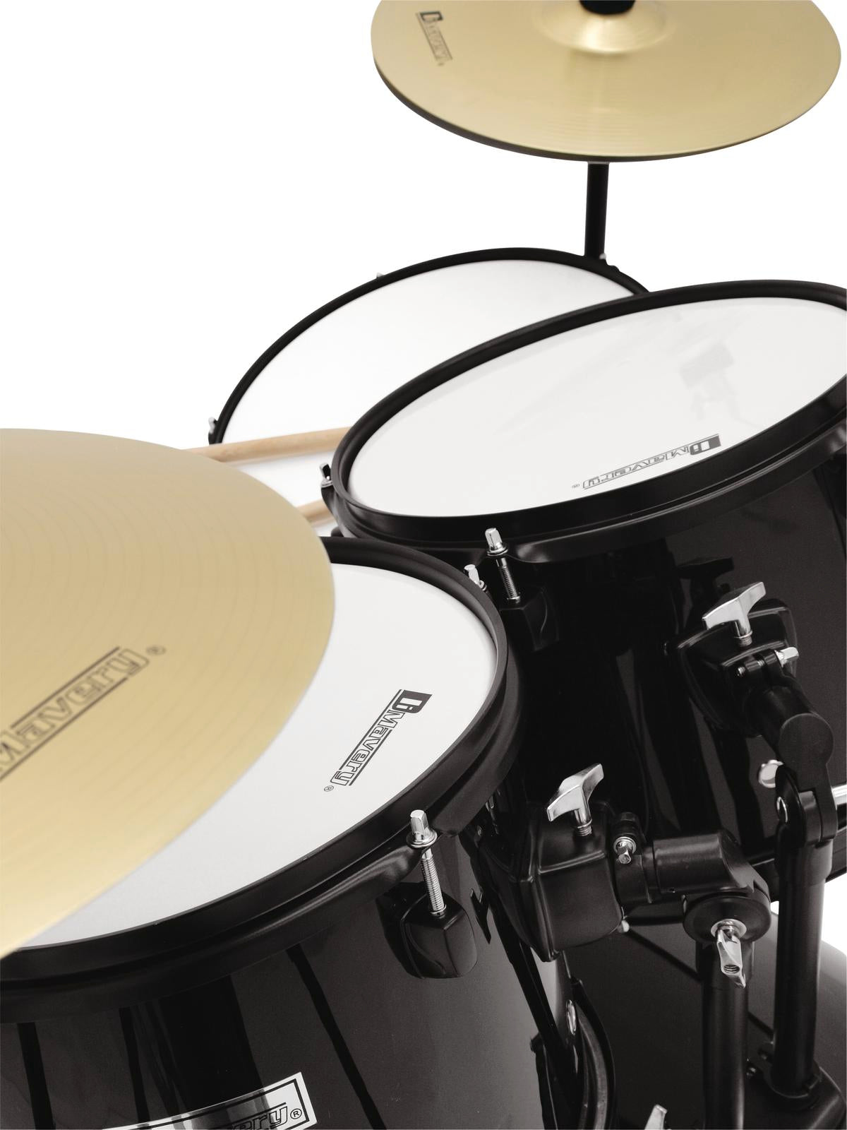 DiMavery DS-200 trumset, svart
