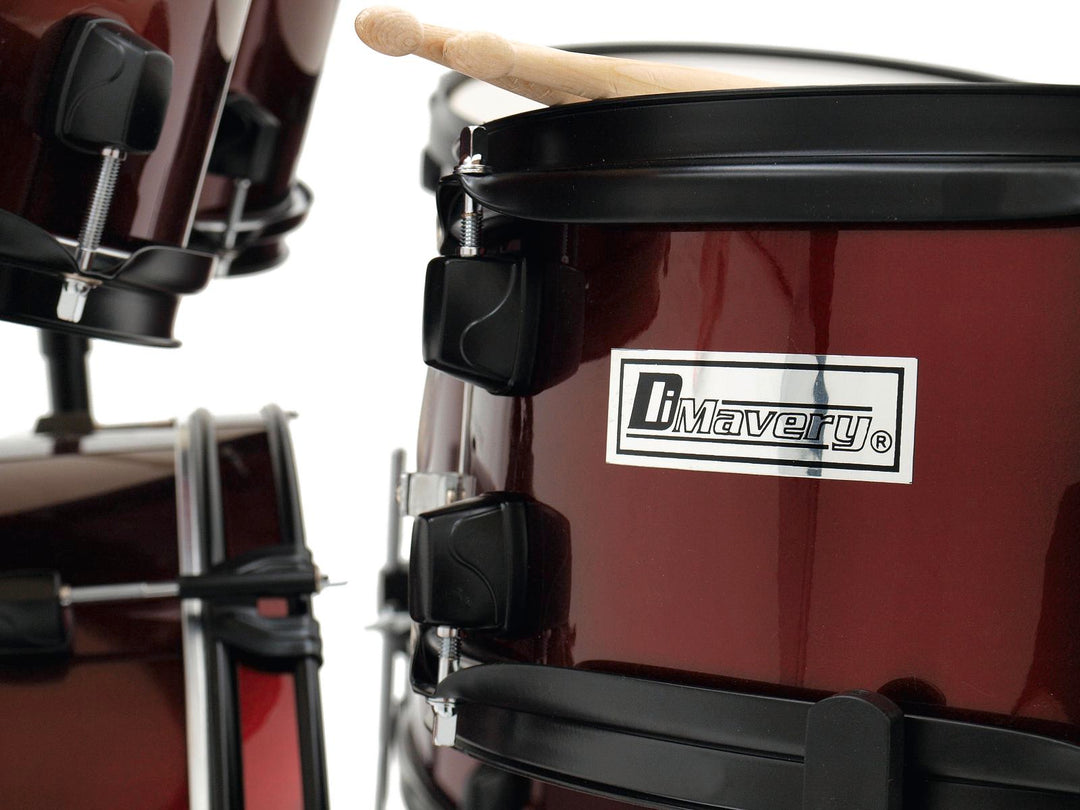 DiMavery DS-200 trumset, röd