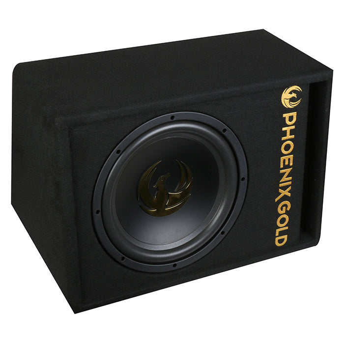 Phoenix Gold 12" aktiv sub med kablar och fjärrkontroll