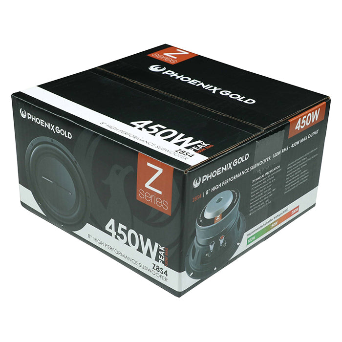 Phoenix Gold Z-serie 8" subwoofer 450W 4OHM