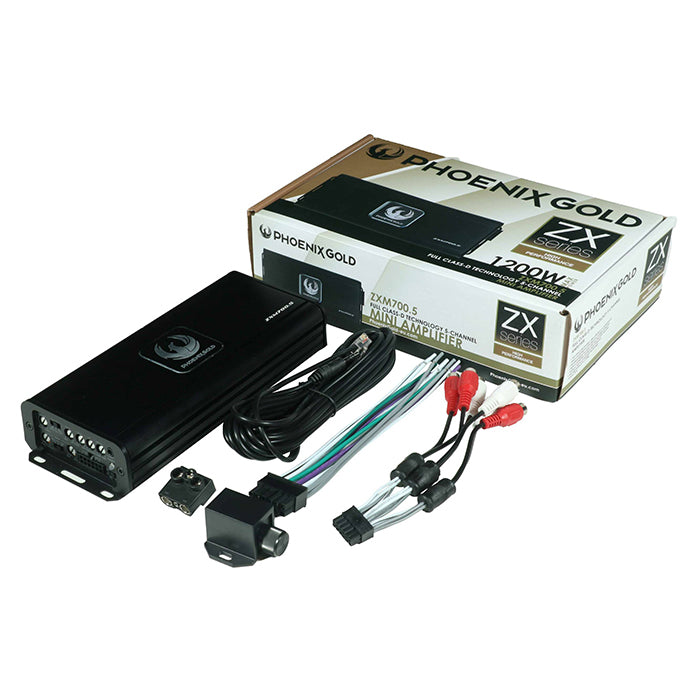 Phoenix Gold 5-kanals miniförstärkare 700 W