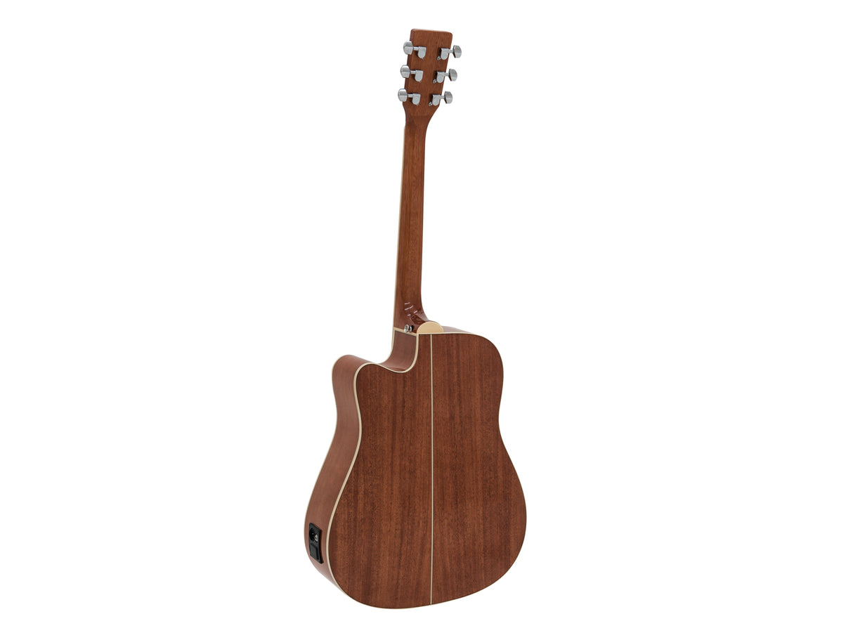 DiMavery DR-520 västerländsk gitarr - naturlig