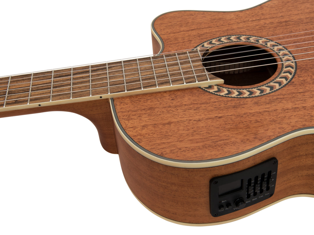 DiMavery CN-300 klassisk gitarr, mahogny
