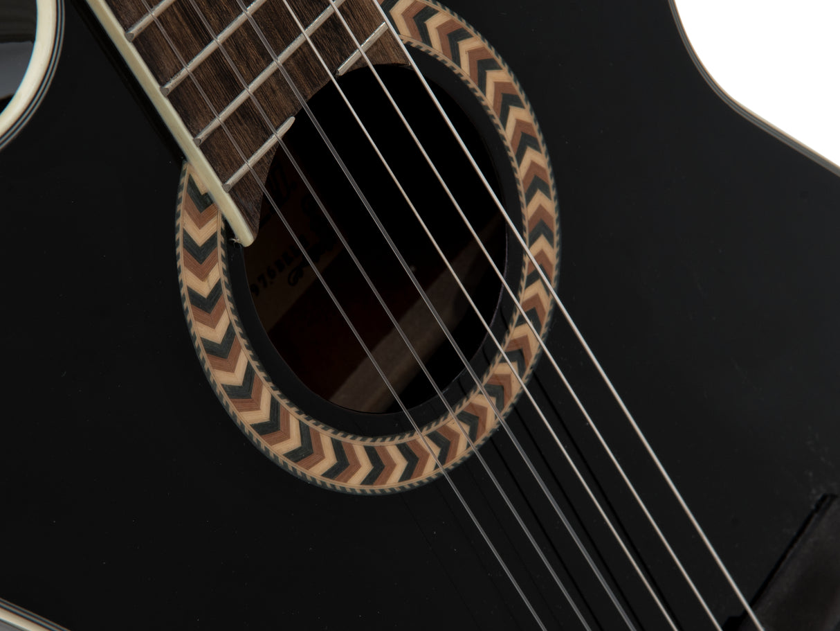 DiMavery CN-600L klassisk gitarr, svart