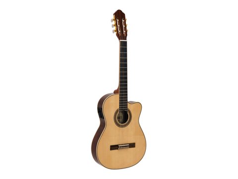 DiMavery TB-100 klassisk gitarr, naturlig