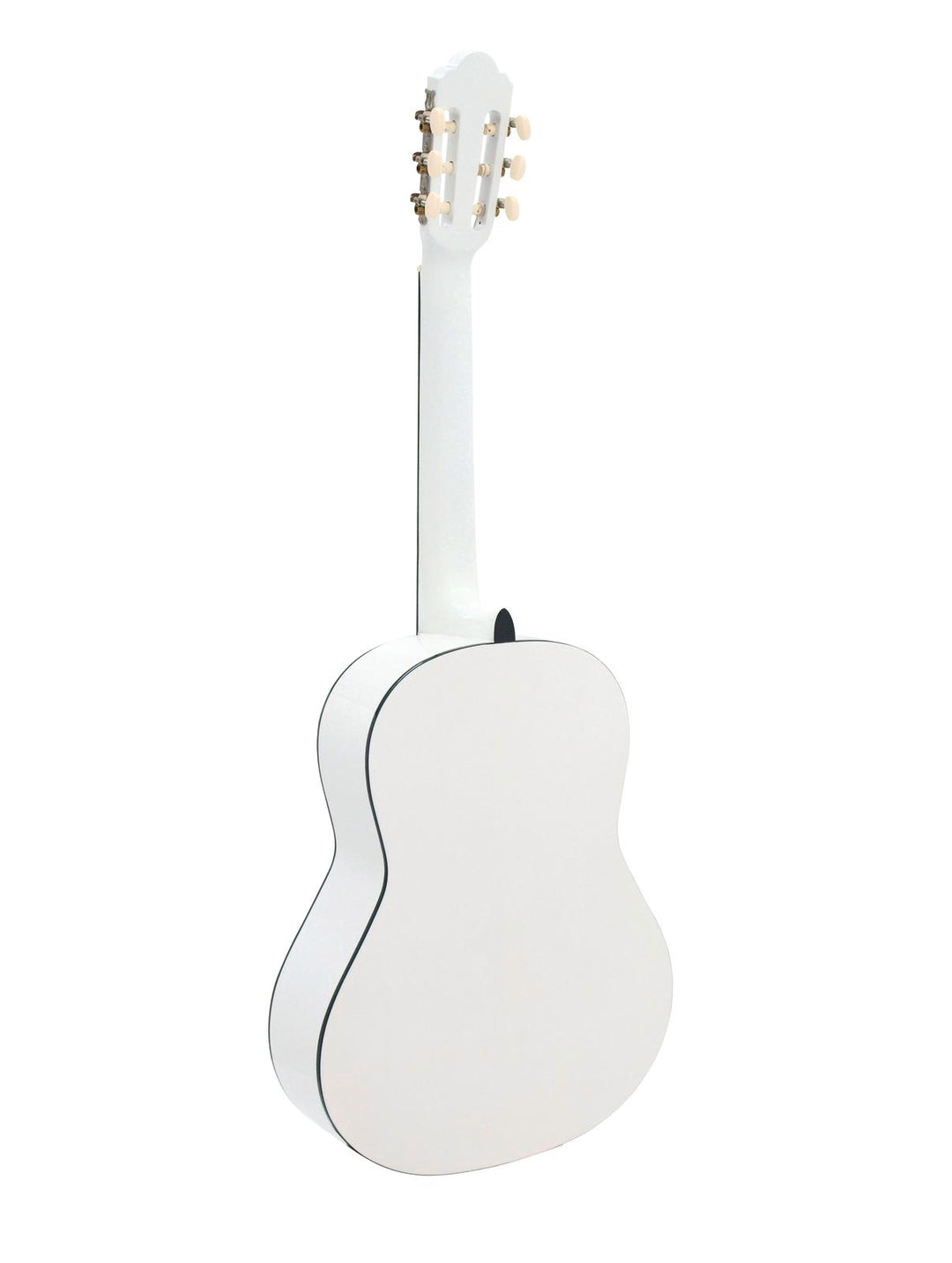 DiMavery AC-303 klassisk gitarr, vit