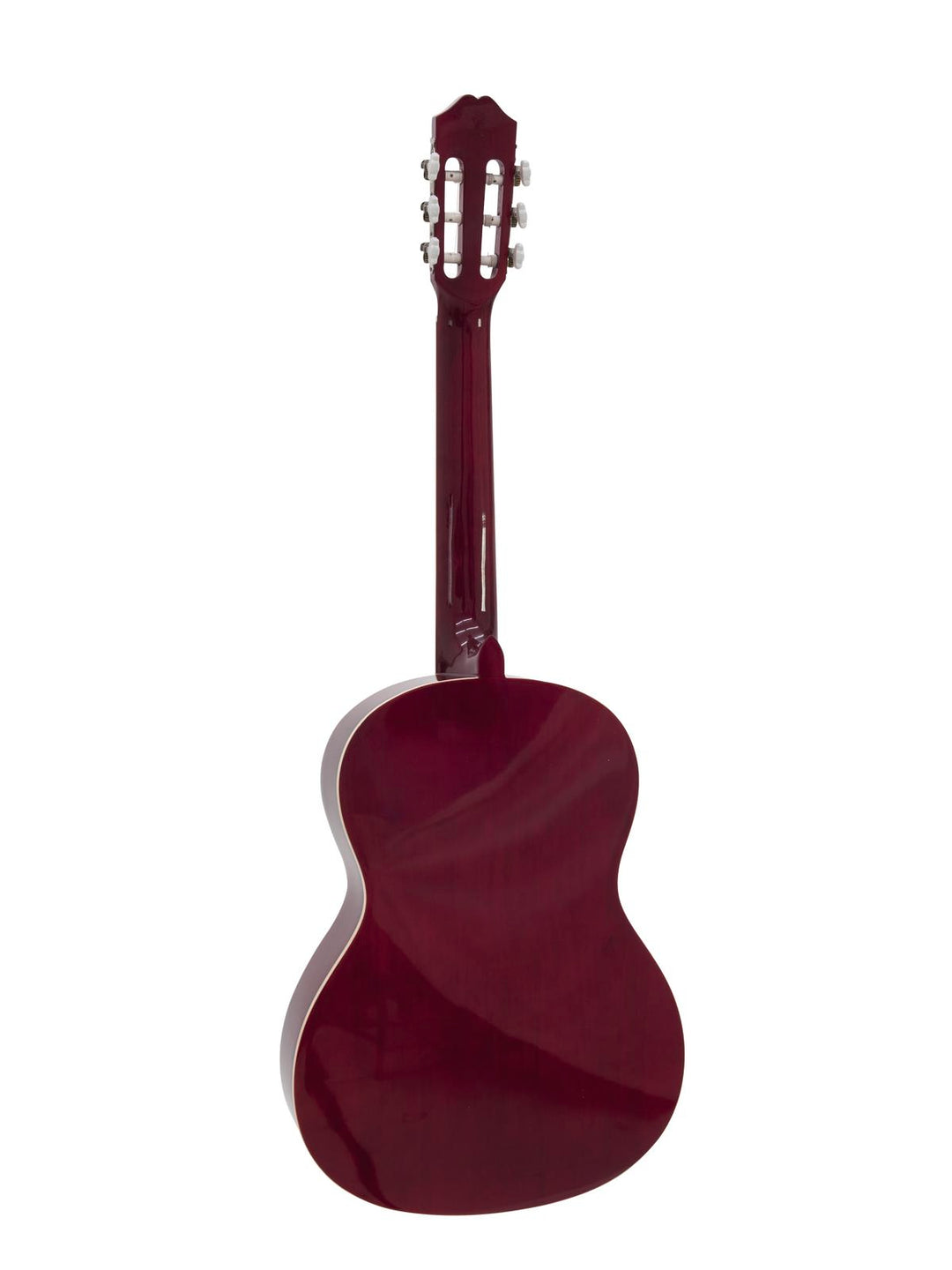 DiMavery AC-303 klassisk gitarr, röd