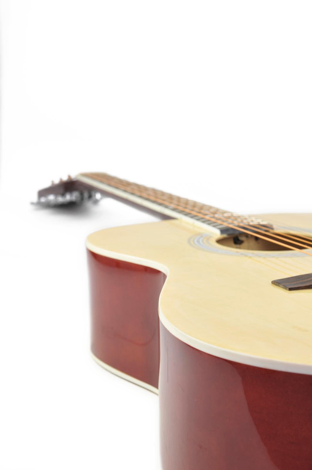 DiMavery AW-303 västerländsk gitarr - naturlig