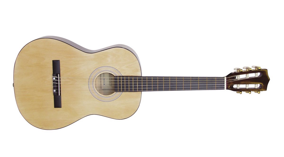 DiMavery AC-303 klassisk spansk gitarr 3/4 (naturlig)