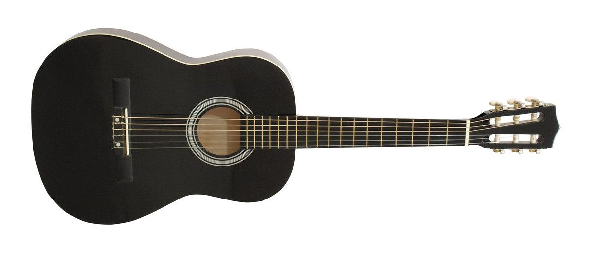 DiMavery AC-303 klassisk spansk gitarr 3/4 (svart)