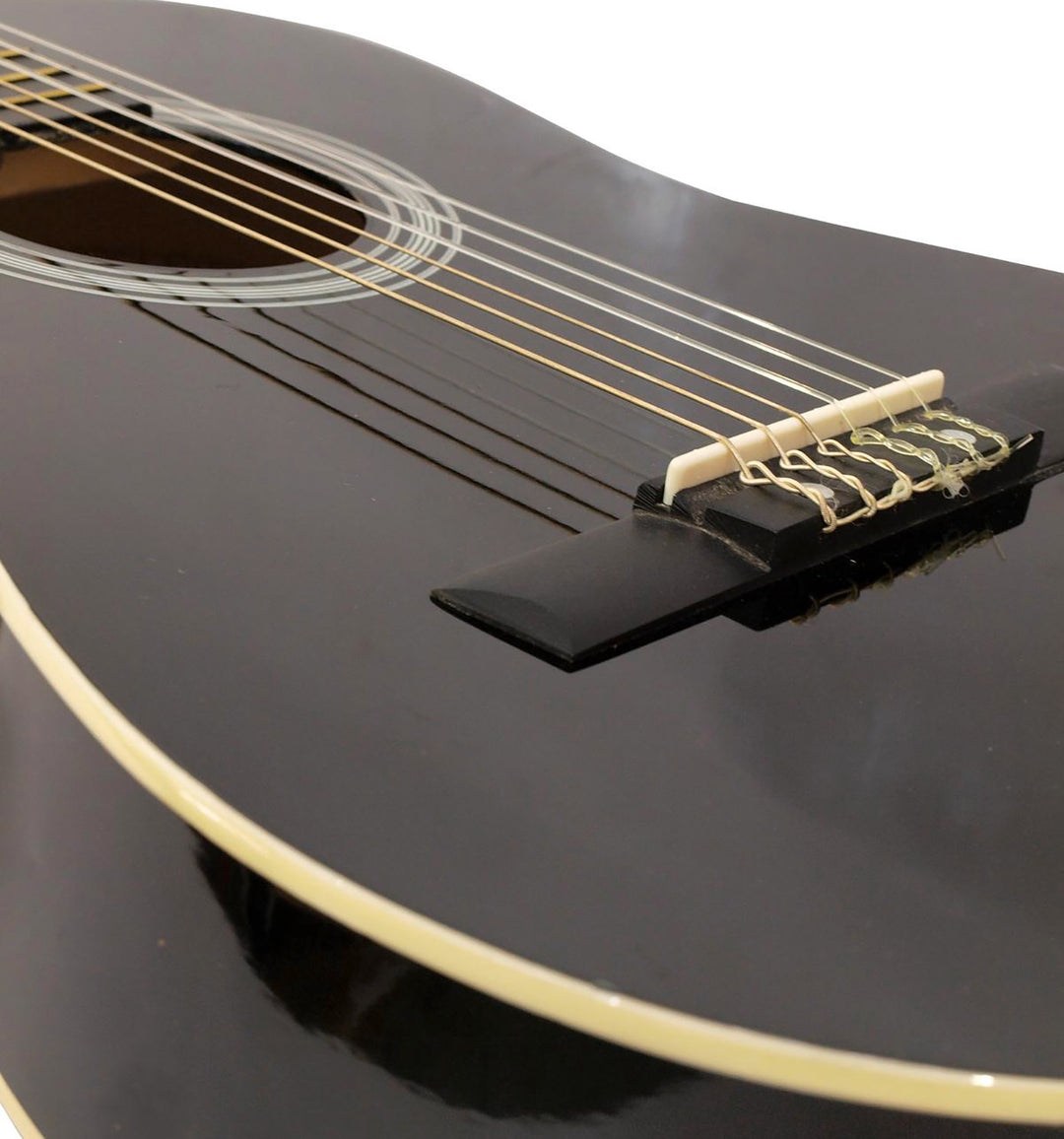 DiMavery AC-303 klassisk spansk gitarr 3/4 (svart)