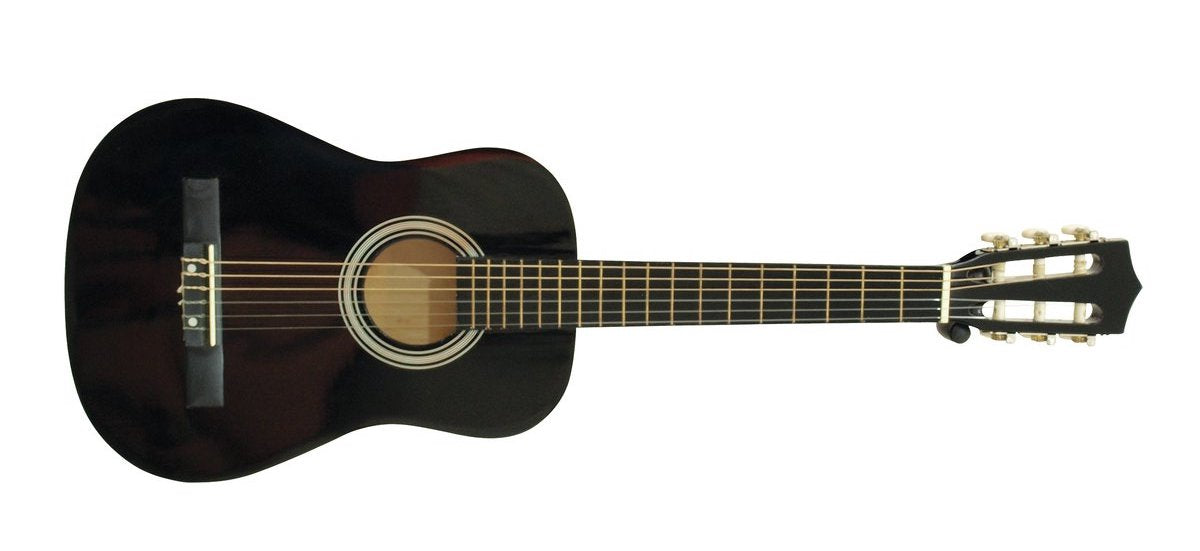 DiMavery AC-303 klassisk spansk gitarr 1/2 (svart)