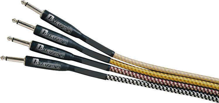 DiMavery Instrumentkabel, 3m, Svart / Silver