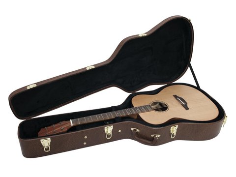 DiMavery Flightcase västerländsk gitarr, brun