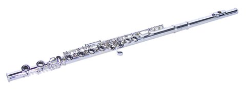 DiMavery QP-10 C Flöjt, Silverpläterad