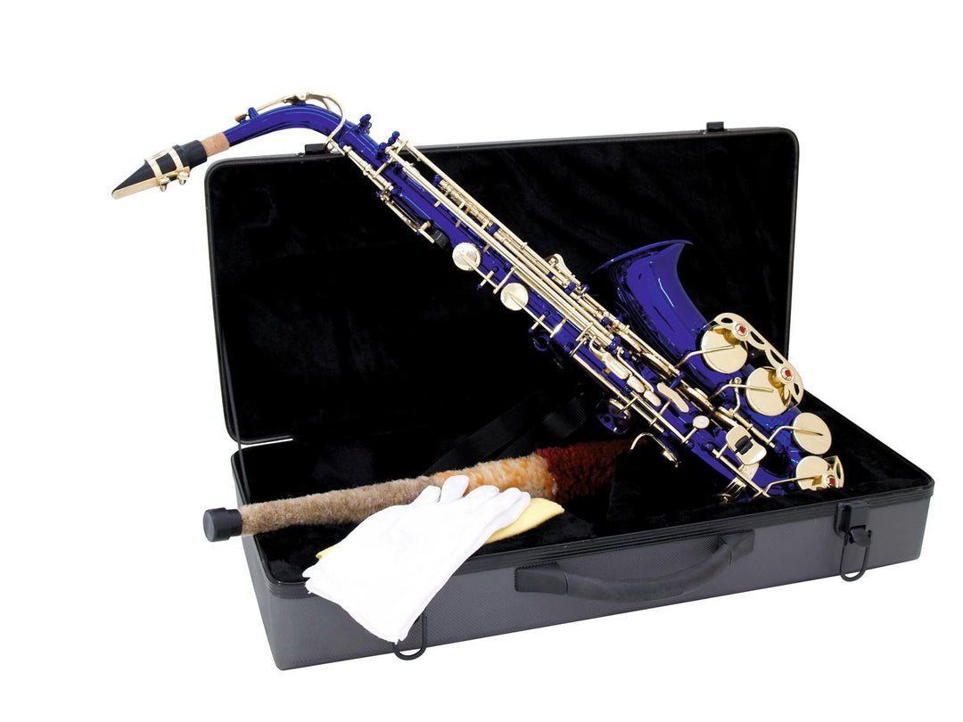 DiMavery SP-30 Eb altsaxofon, blå