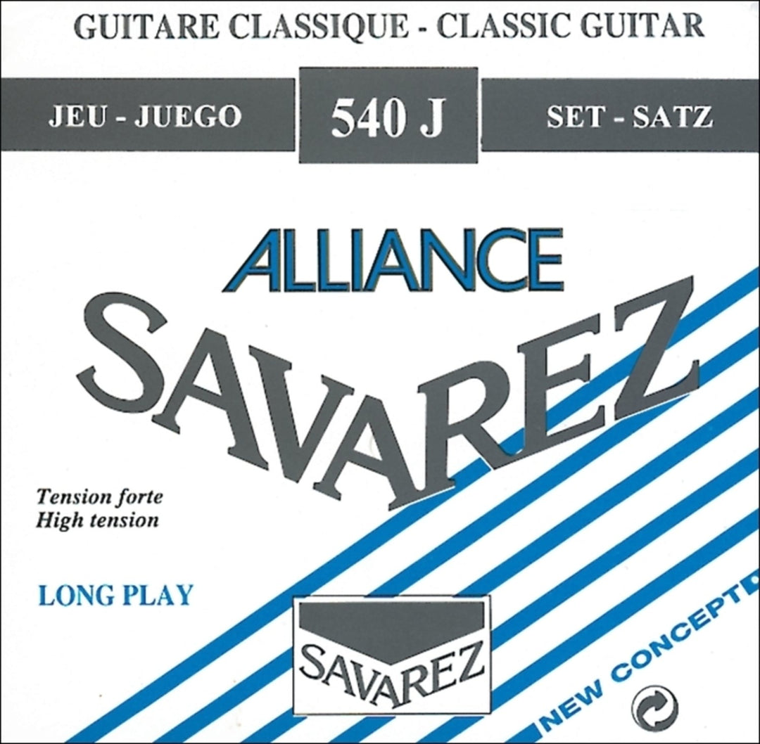 Savarez strängar för klassisk gitarr Alliance HT Classic 540 - Set hög (540J)
