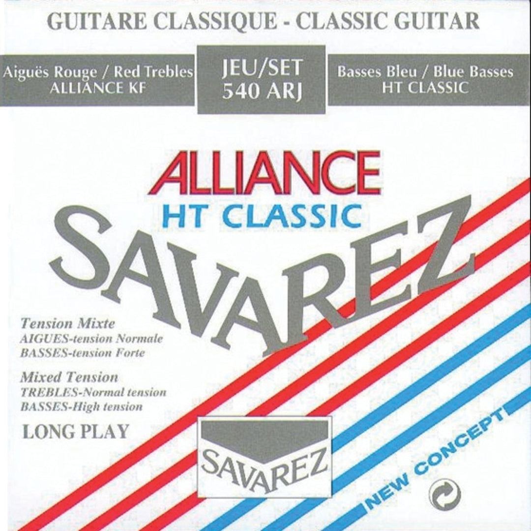 Savarez strängar för klassisk gitarr Alliance HT Classic 540 - Set (540ARJ)
