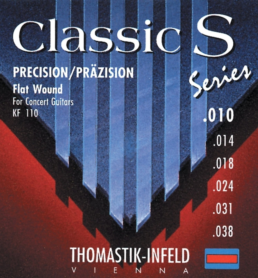 Thomastik-Infeld Strängar för klassisk gitarr Classic S Flatwound - Set (KF110)