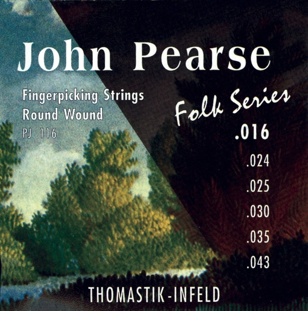 Thomastik-Infeld Strängar för klassisk gitarr John Pearse Folk Series Light - Set (PJ116)