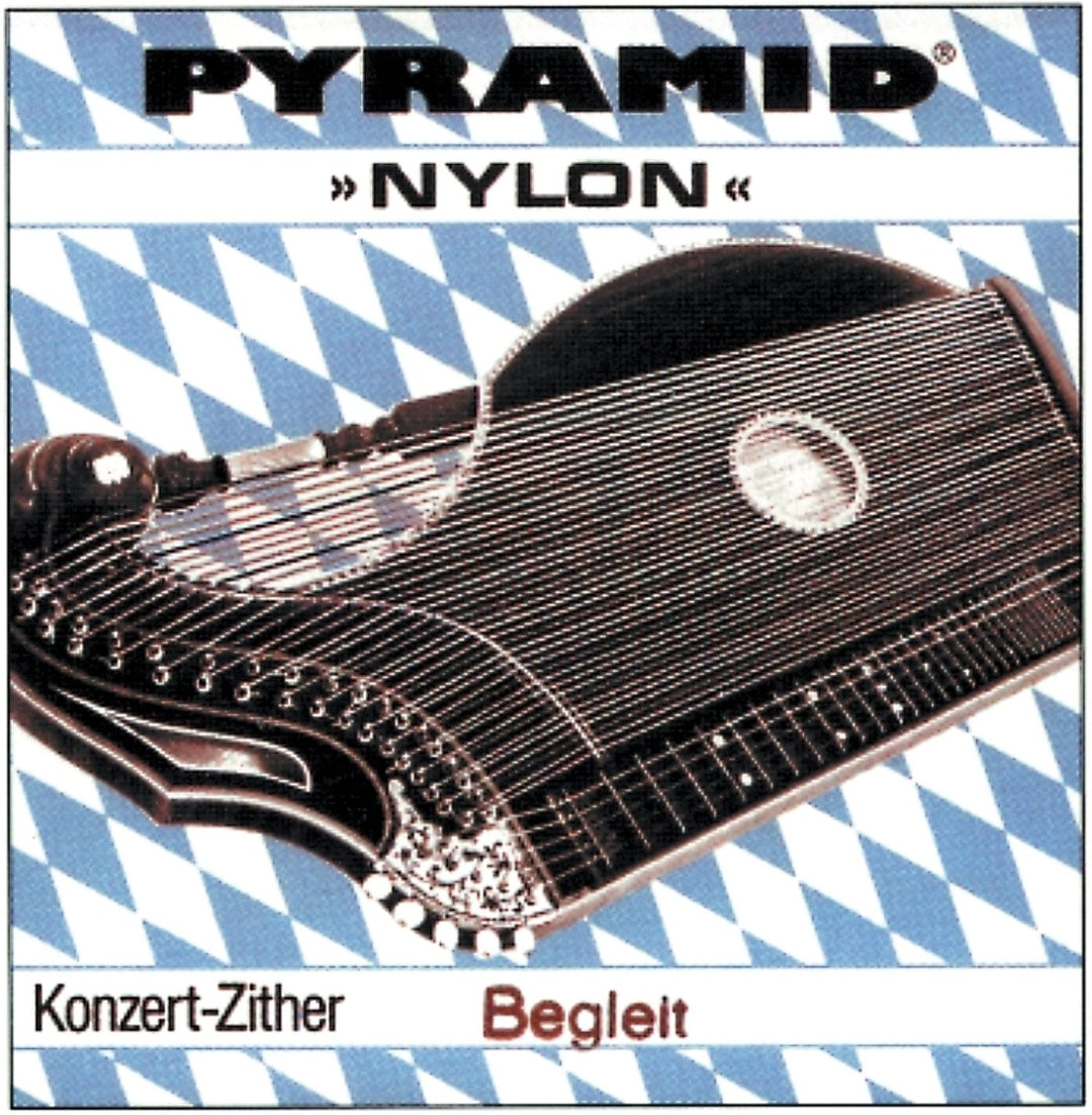 Pyramid-strängar för cittra i nylon. Konsertcittra – set (602/Bg.)