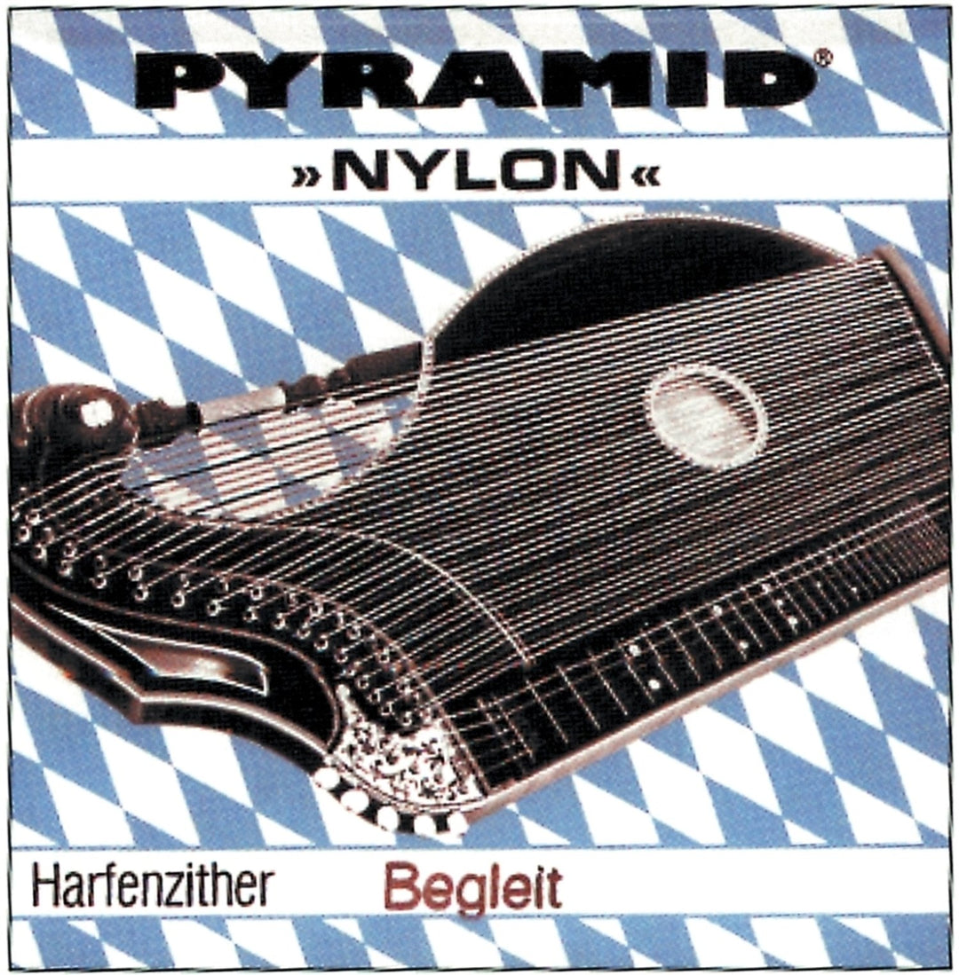 Pyramid strängar för cittra nylon. harp-/luftresonanscittra - set (604/Ba)