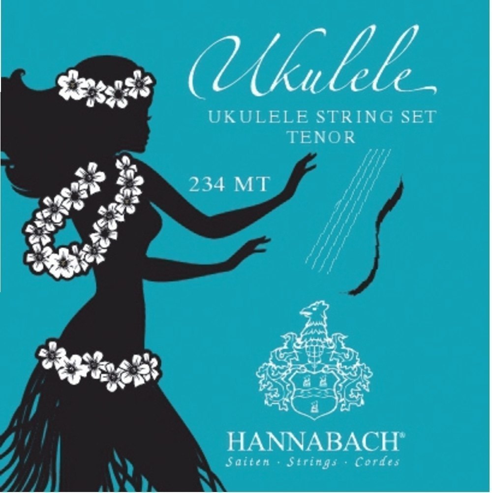 Hannabach 234 strängset till tenorukulele, hawaiiansk stämning