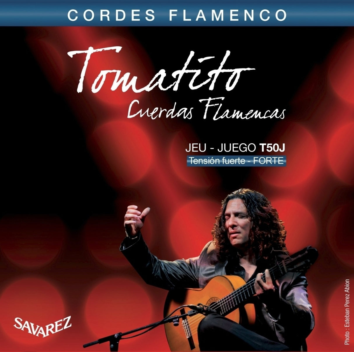 Savarez strängar för klassisk gitarr Flamenco - Set hög (T50J)