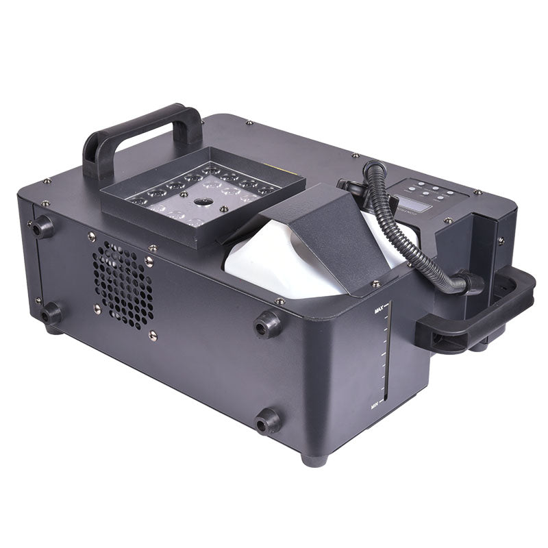 LIGHT4ME JET 2000 vertikal røgmaskine LED + IR fjernbetjening