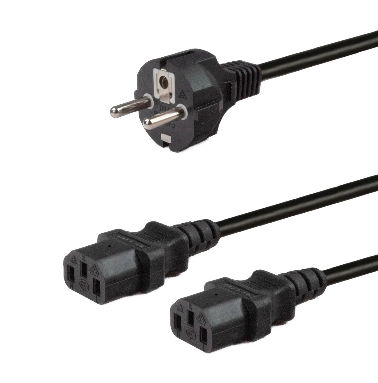 Perfex IEC Y-split Strömkabel (250cm)