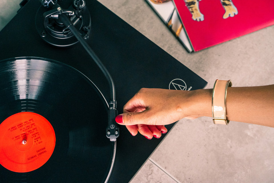 Audio Technica AT-LP5X skivspelare (svart)